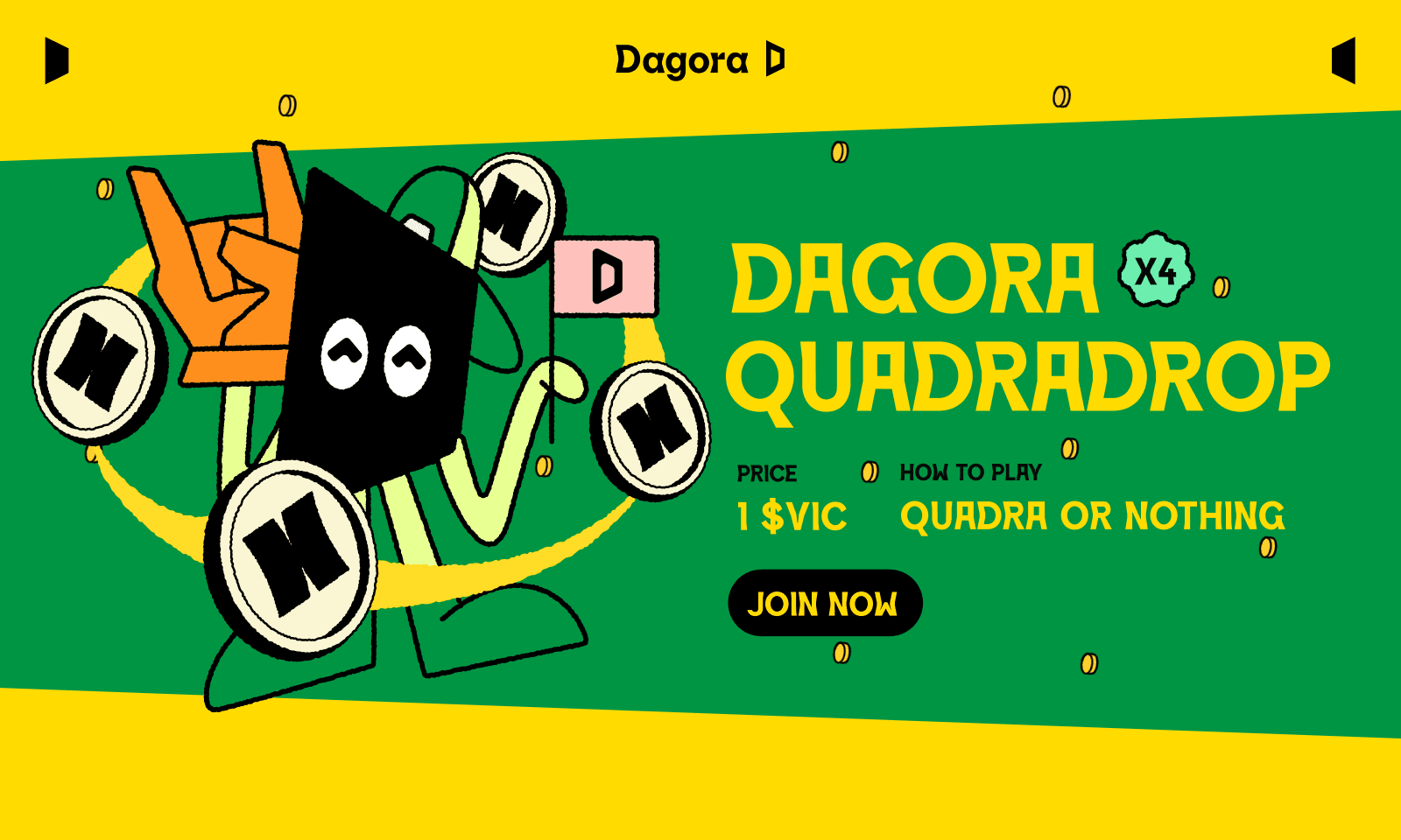 DAGORA QUADRADROP